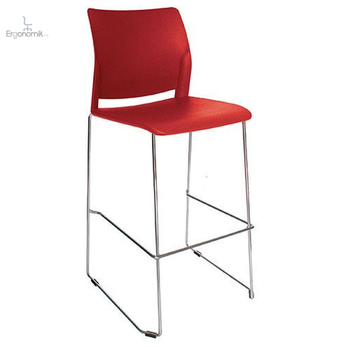 Silla Alpha Alta - 2 Piezas - Ergonomik silla visita OFFIHO