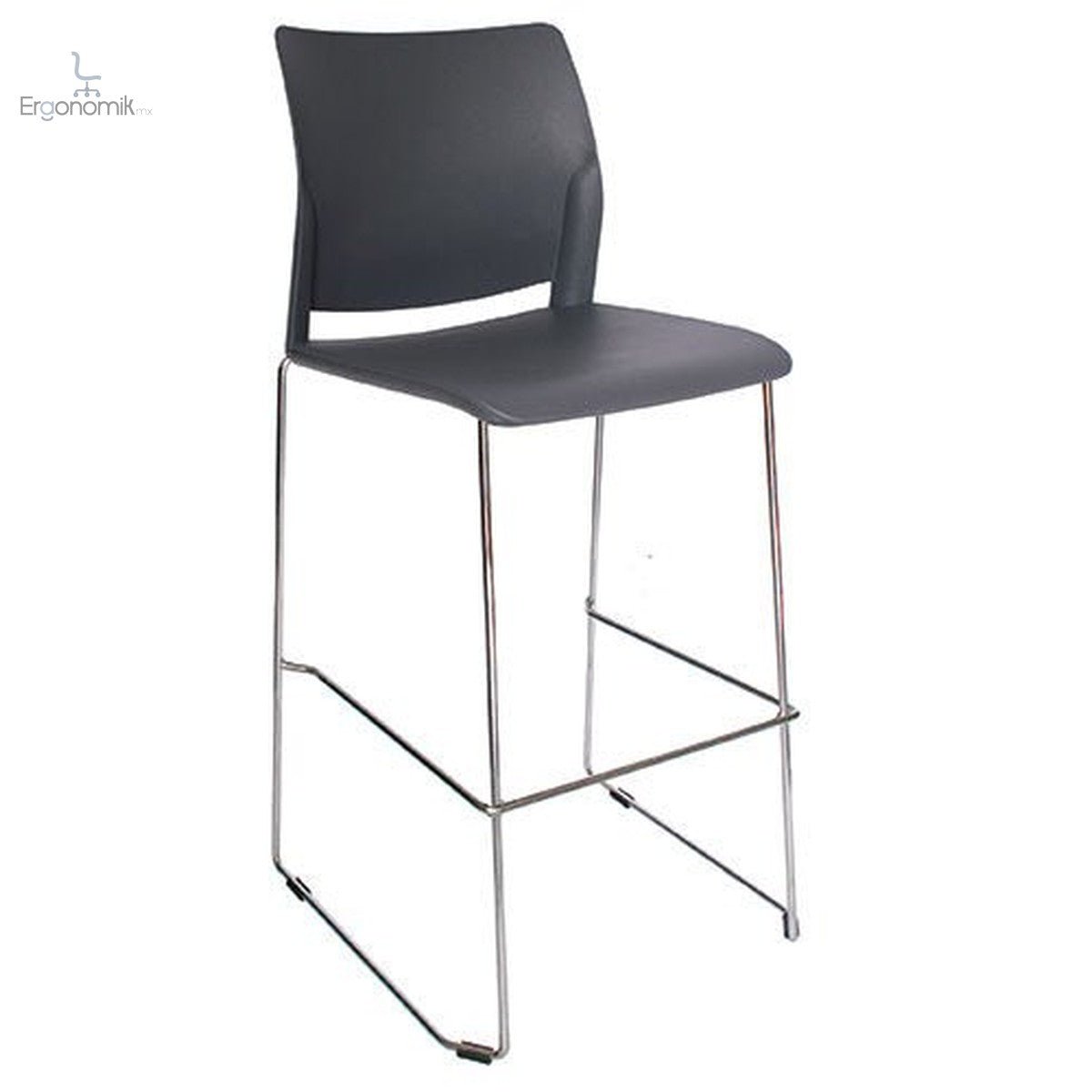Silla Alpha Alta - 2 Piezas - Ergonomik silla visita OFFIHO
