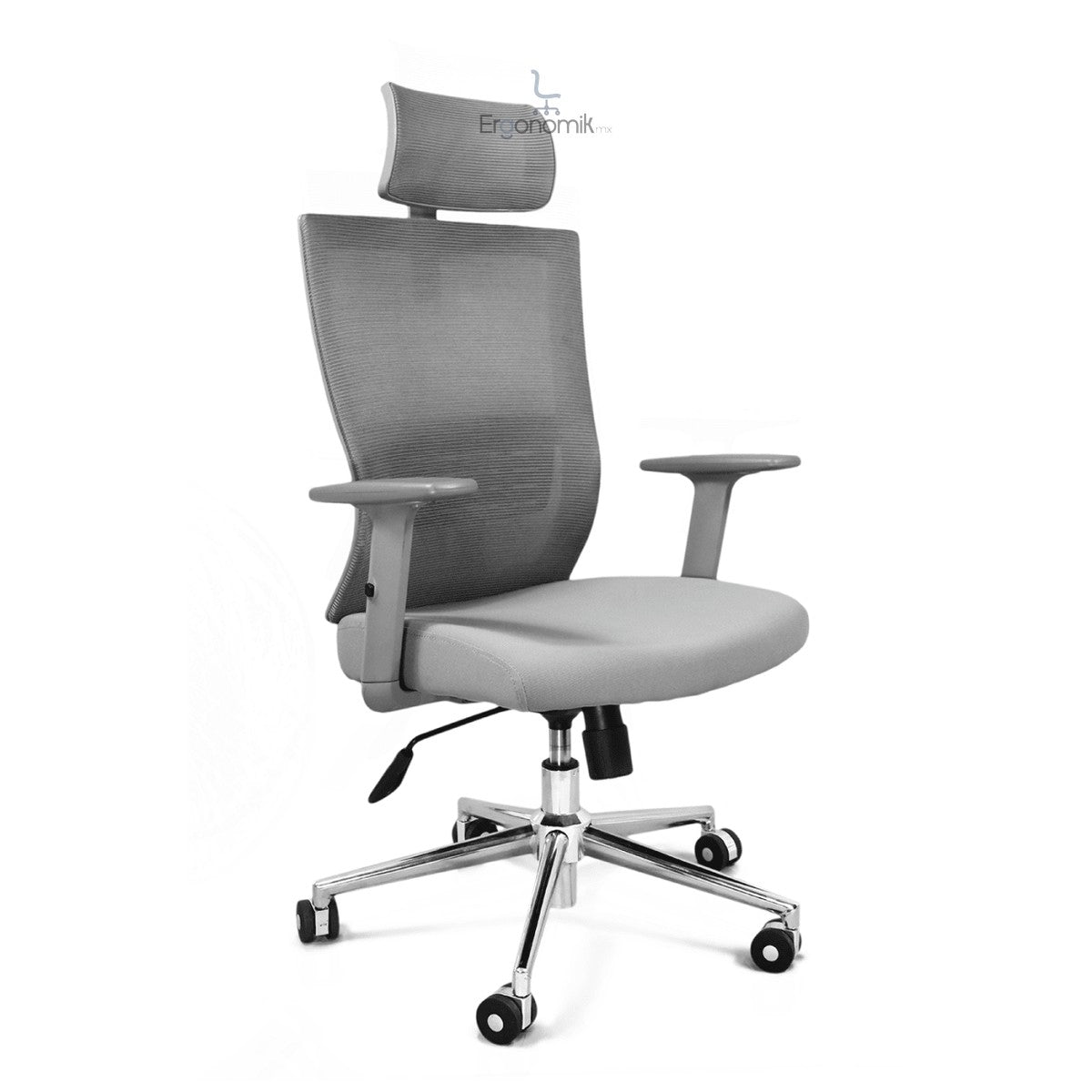 Silla Athenas Gris | Muebles ergonomicos en Mexico | Ergonomik