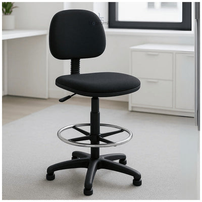Silla Cajero Regia en Tela sin Brazos y con Regatón 1007 - Ergonomik pieza OFIK