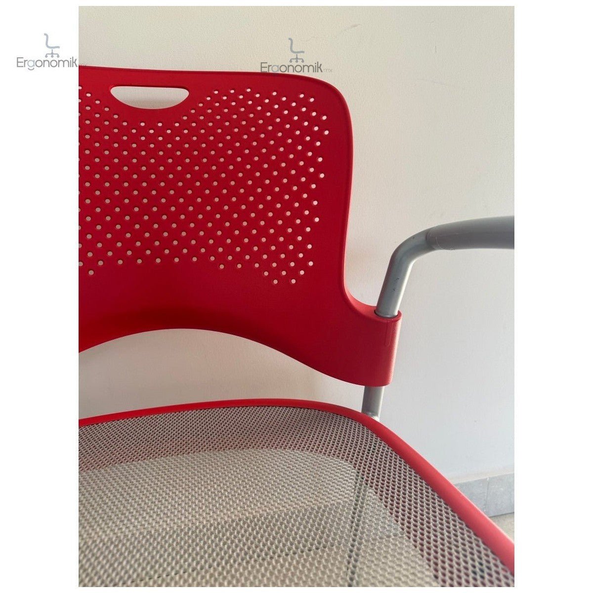 Silla Caper Rojo Herman Miller - 4 Piezas- Preowned - Ergonomik silla ergonomica Herman Miller