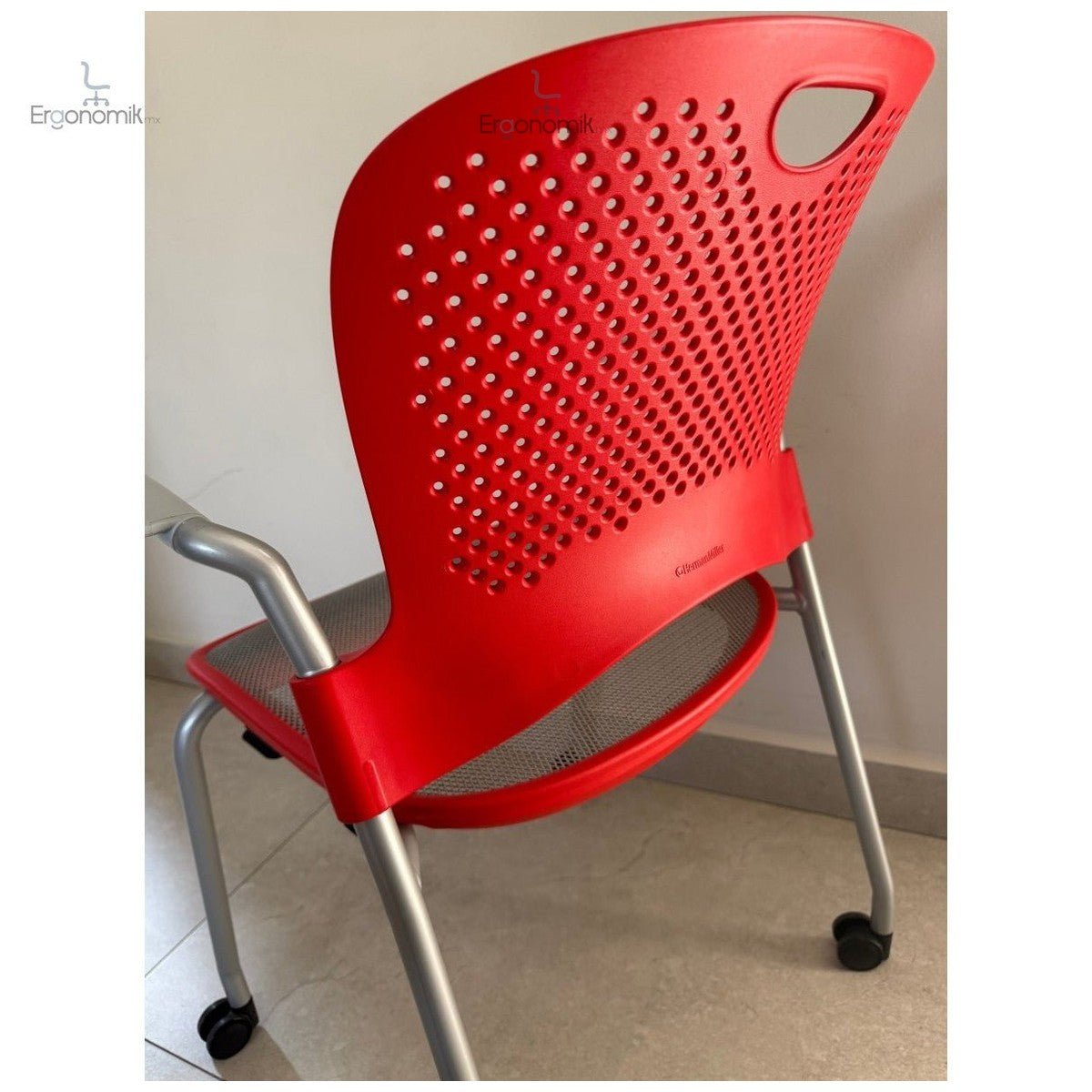Silla Caper Rojo Herman Miller - 4 Piezas- Preowned - Ergonomik silla ergonomica Herman Miller