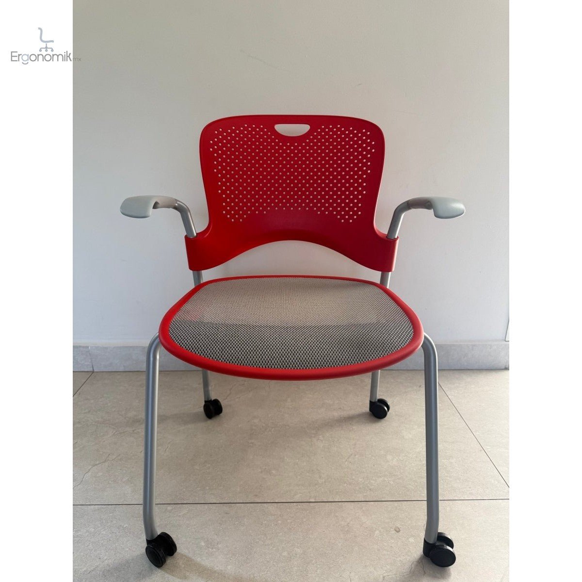 Silla Caper Rojo Herman Miller - Preowned - Ergonomik silla ergonomica Herman Miller