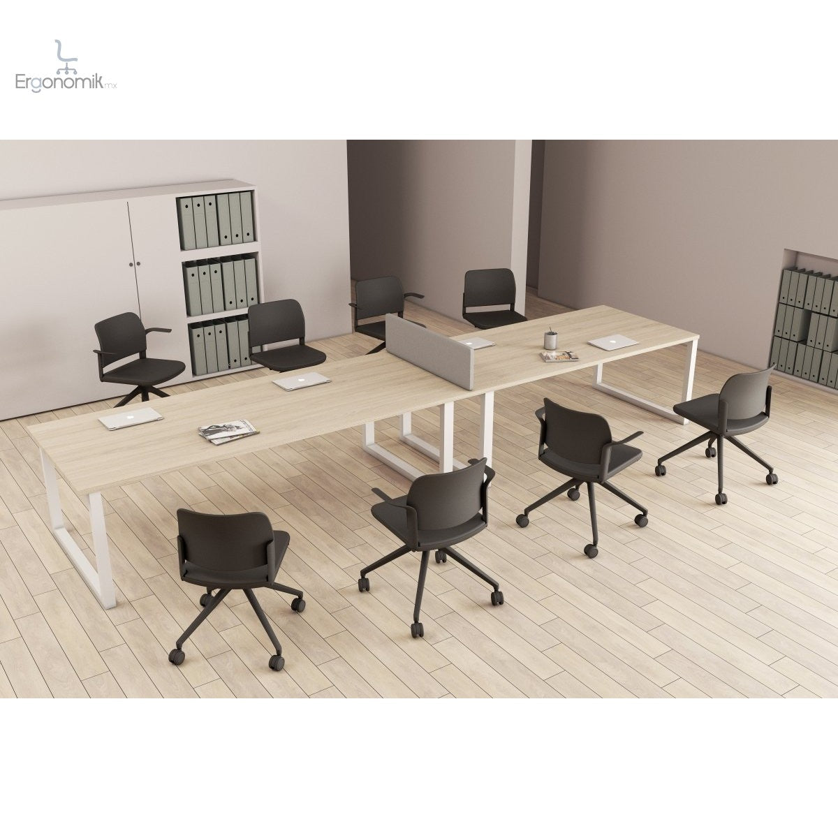 Silla Ciao Negra - Ergonomik silla operativa OFFIHO