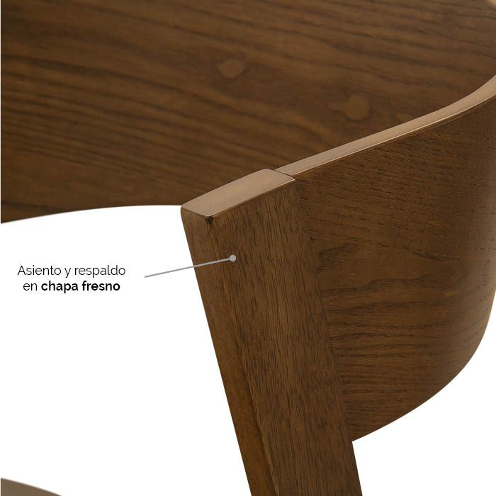 Silla de Comedor Keb - Ergonomik Silla de Comedor Tamarindo