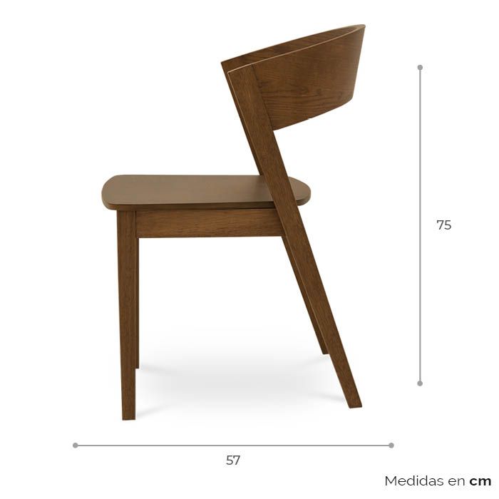 Silla de Comedor Keb - Ergonomik Silla de Comedor Tamarindo