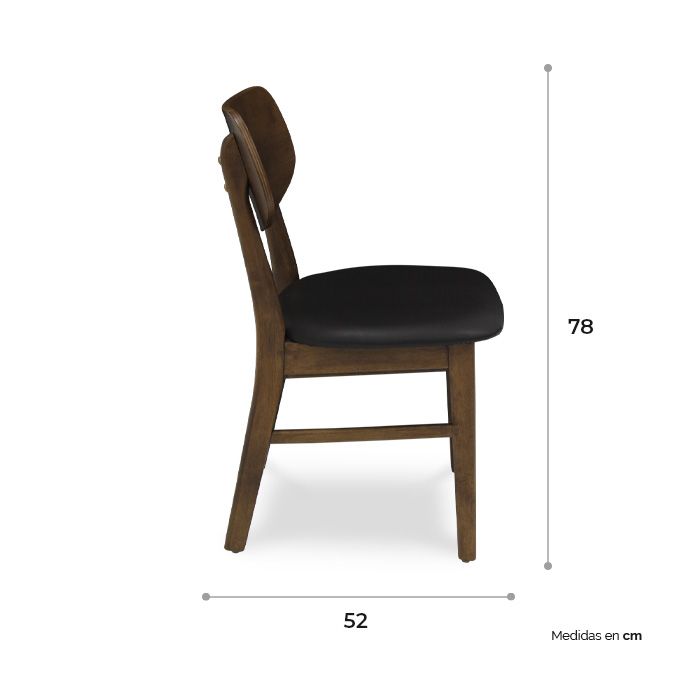 Silla de Comedor Nun - Ergonomik Silla de Comedor Tamarindo