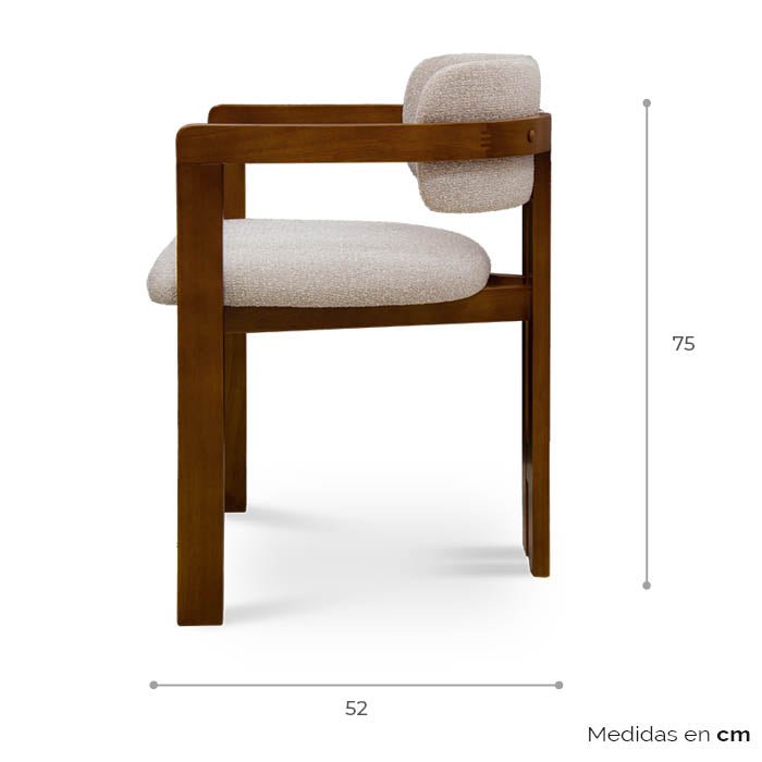 Silla de Comedor Soru - Ergonomik Silla de Comedor Tamarindo
