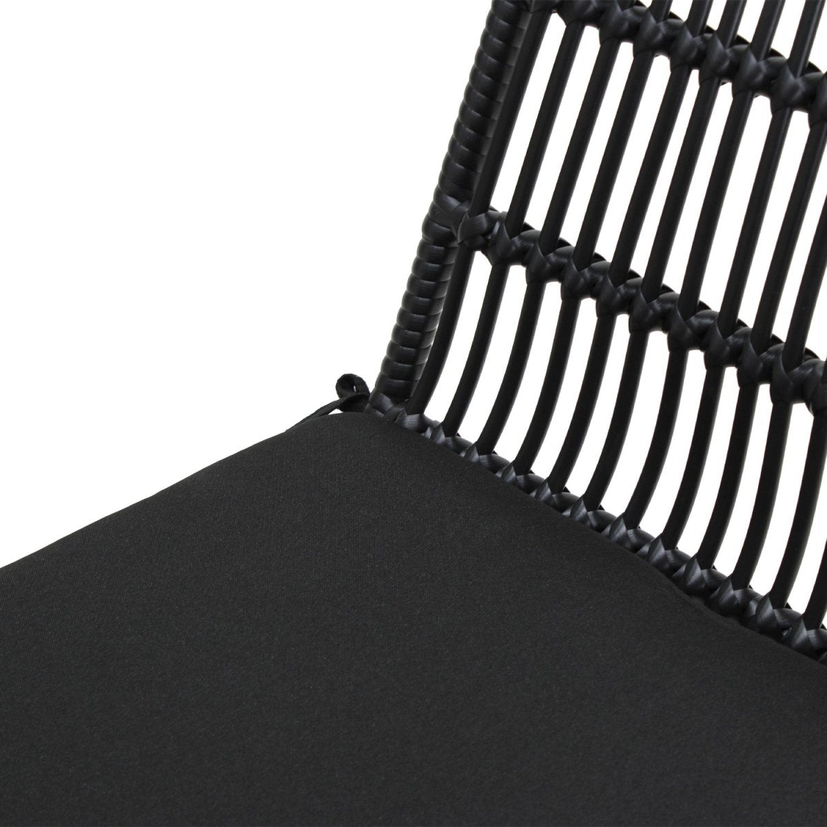 Silla De Exterior Guyana Negra - Ergonomik Mobiliario MBK