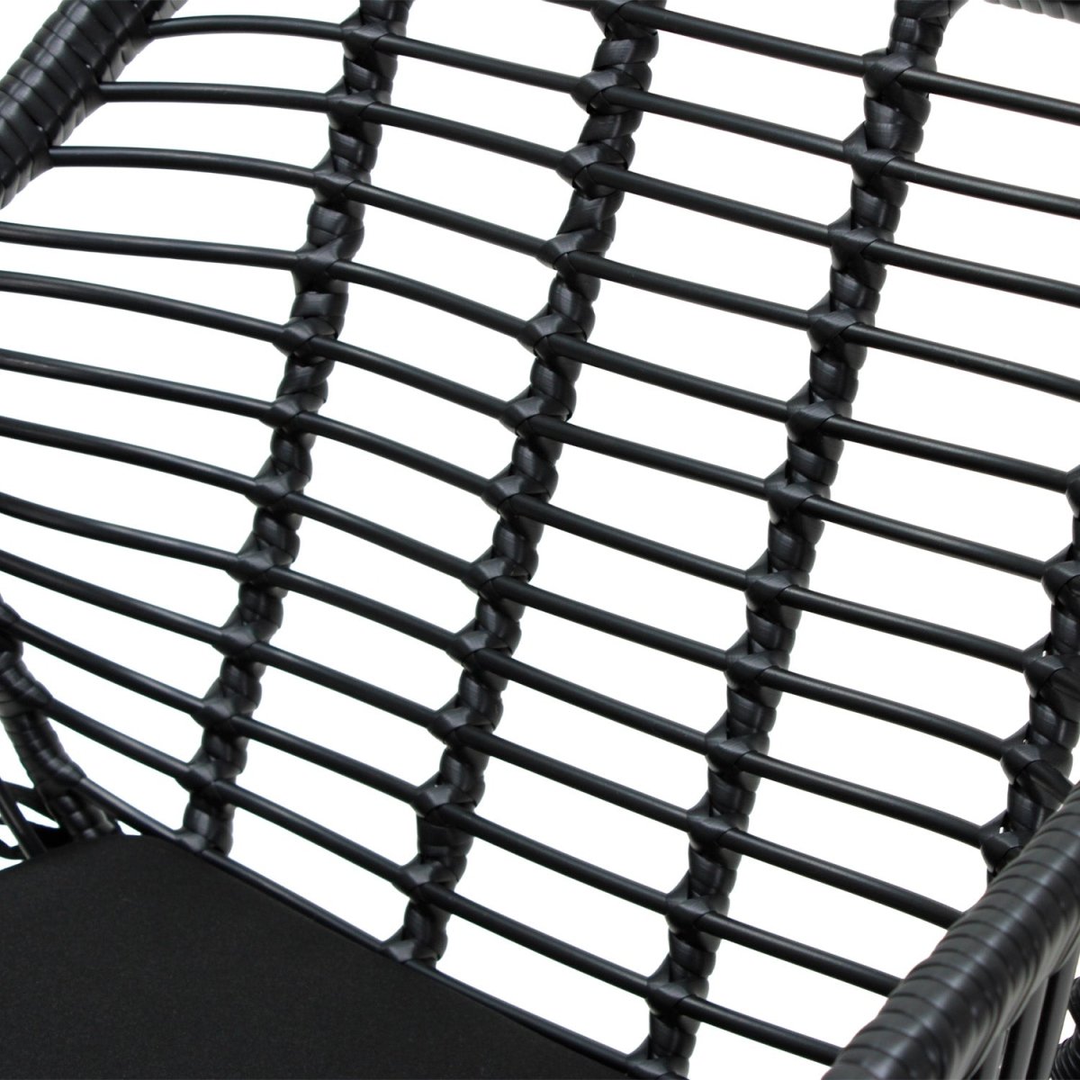 Silla De Exterior Tobago Negra - Ergonomik Mobiliario MBK