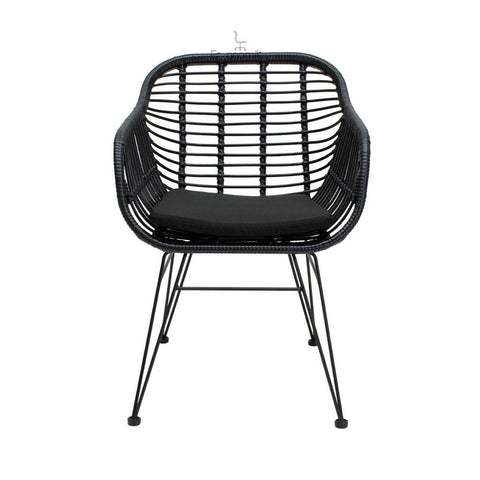 Silla De Exterior Tobago Negra
