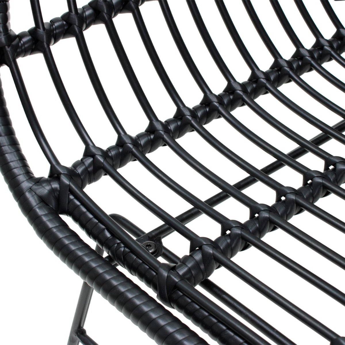 Silla De Exterior Tobago Negra - Ergonomik Mobiliario MBK