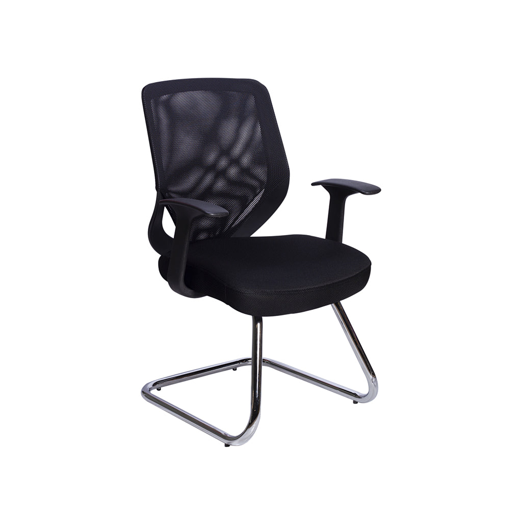 Vista frontal de la Silla de Visita 105 Ergonomik