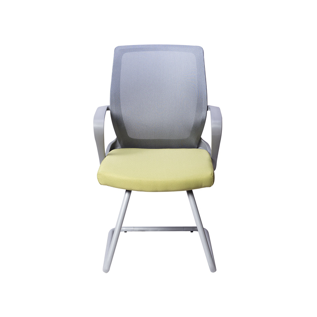 Vista lateral de la Silla de Visita 145GR con diseño ergonómico