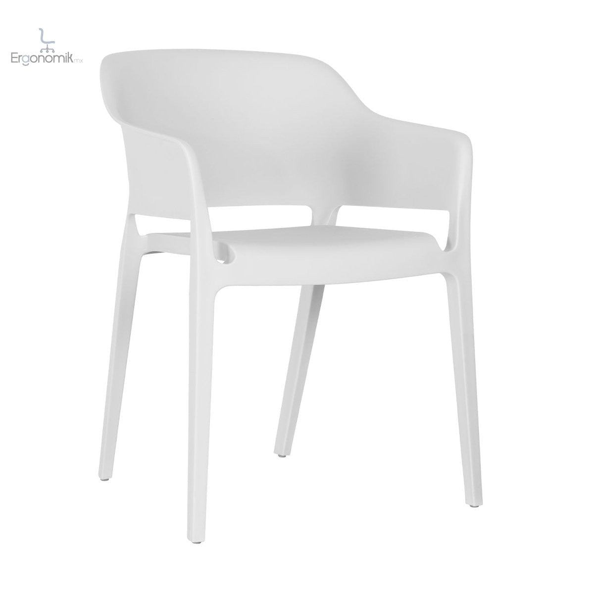 Silla de Visita Capri - 4p - Ergonomik silla visita MBK