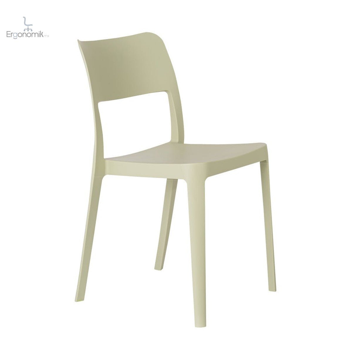 Silla de visita La Vie - 4 piezas - Ergonomik Silla de visita exterior OFFIHO