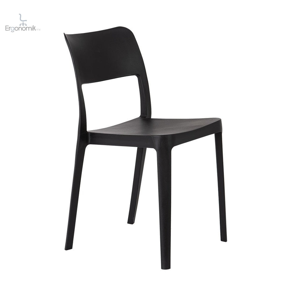 Silla de visita La Vie - 4 piezas - Ergonomik Silla de visita exterior OFFIHO