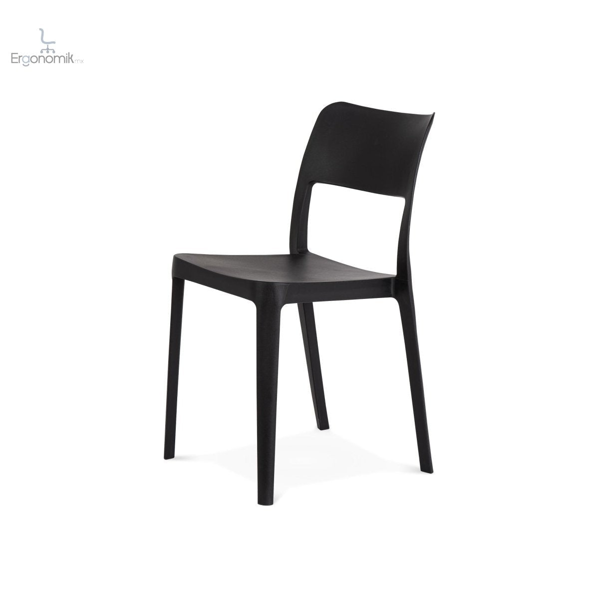Silla de visita La Vie - 4 piezas - Ergonomik Silla de visita exterior OFFIHO