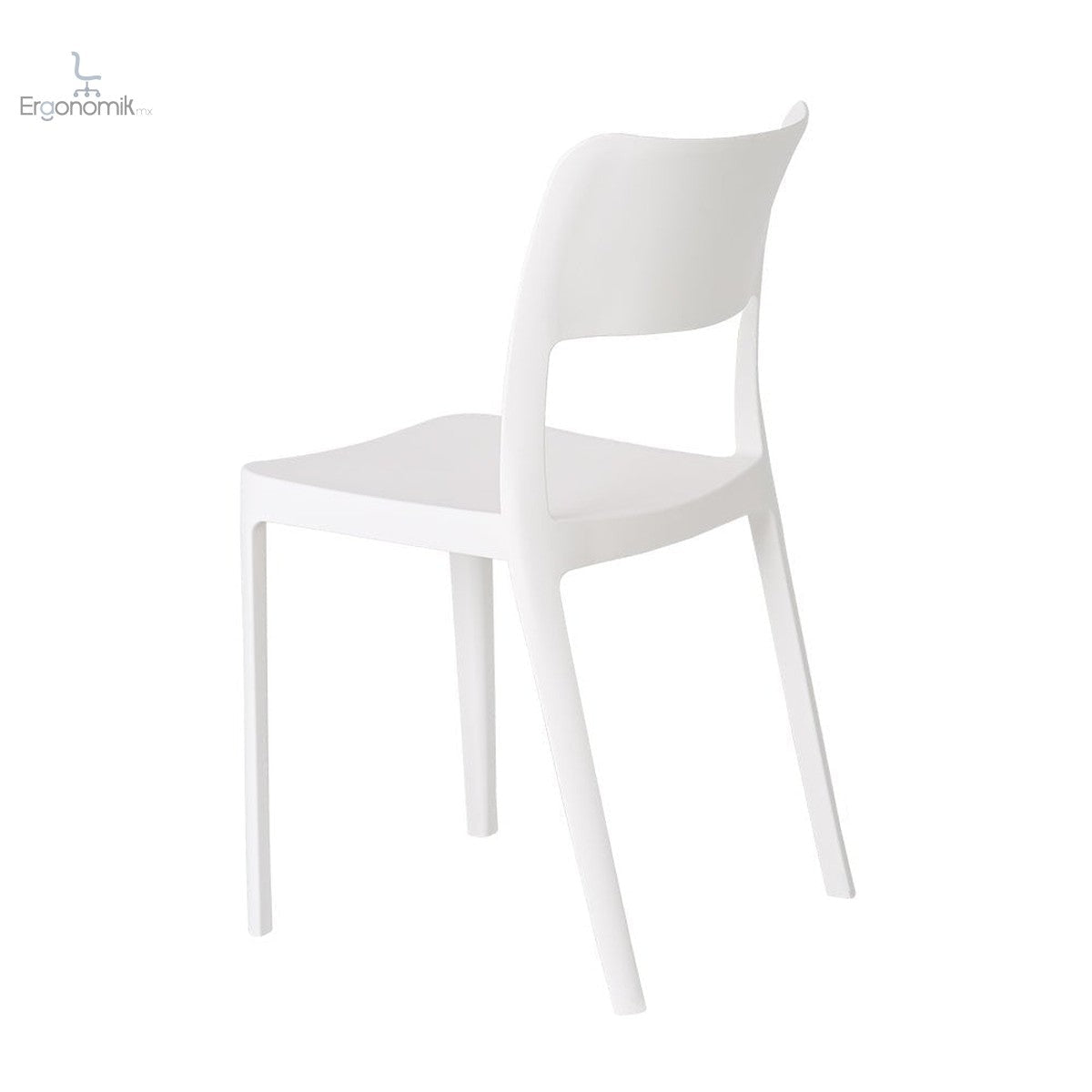 Silla de visita La Vie - 4 piezas - Ergonomik Silla de visita exterior OFFIHO