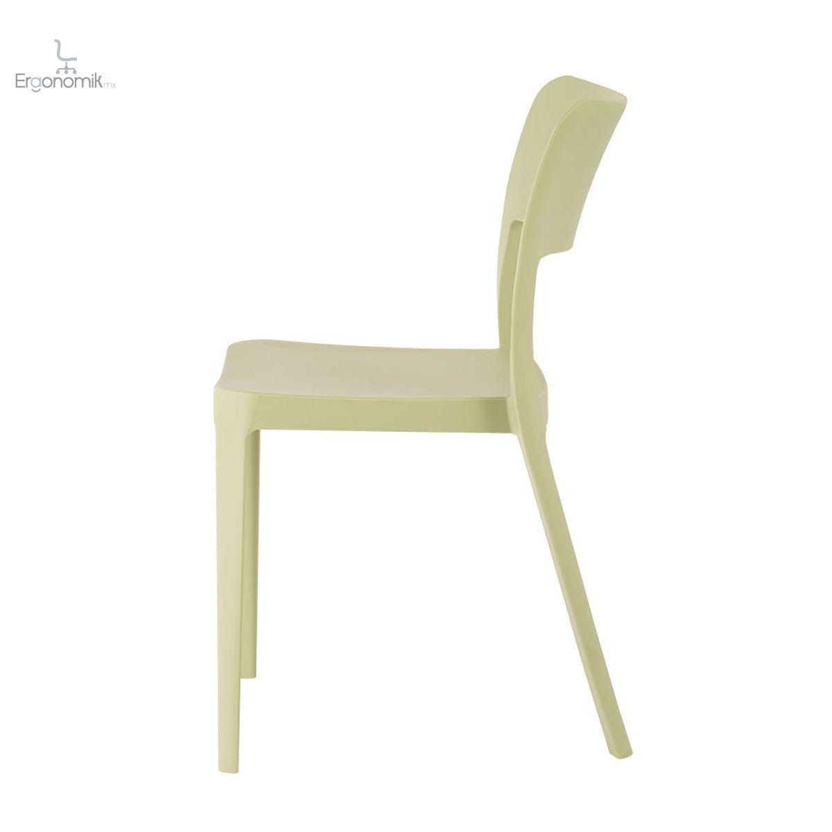Silla de visita La Vie - 4 piezas - Ergonomik Silla de visita exterior OFFIHO