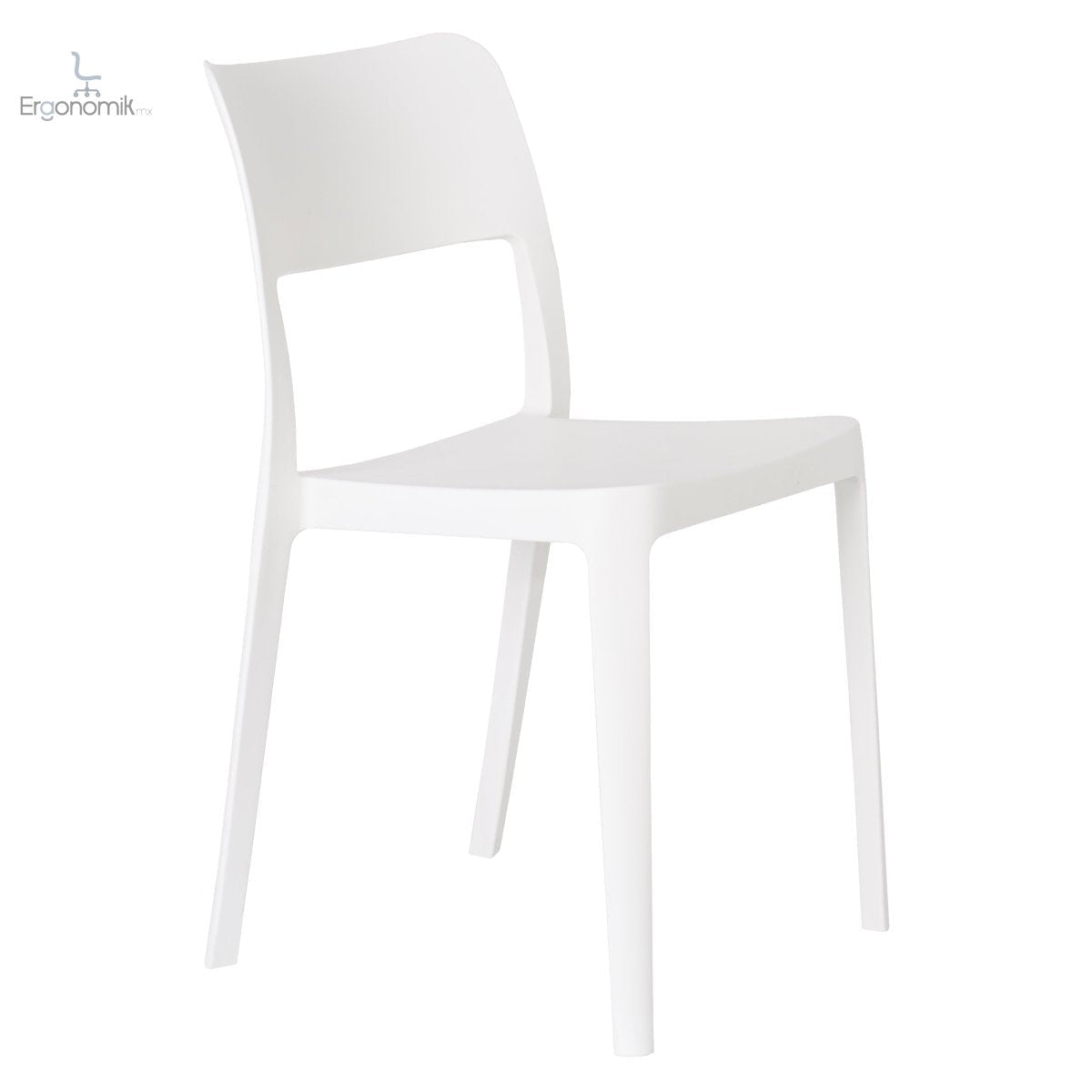 Silla de visita La Vie - 4 piezas - Ergonomik Silla de visita exterior OFFIHO