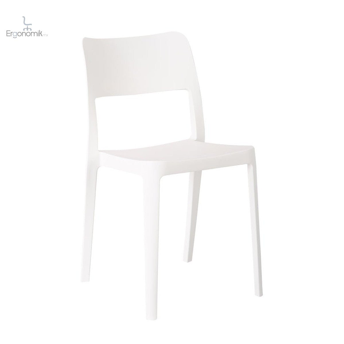 Silla de visita La Vie - 4 piezas - Ergonomik Silla de visita exterior OFFIHO