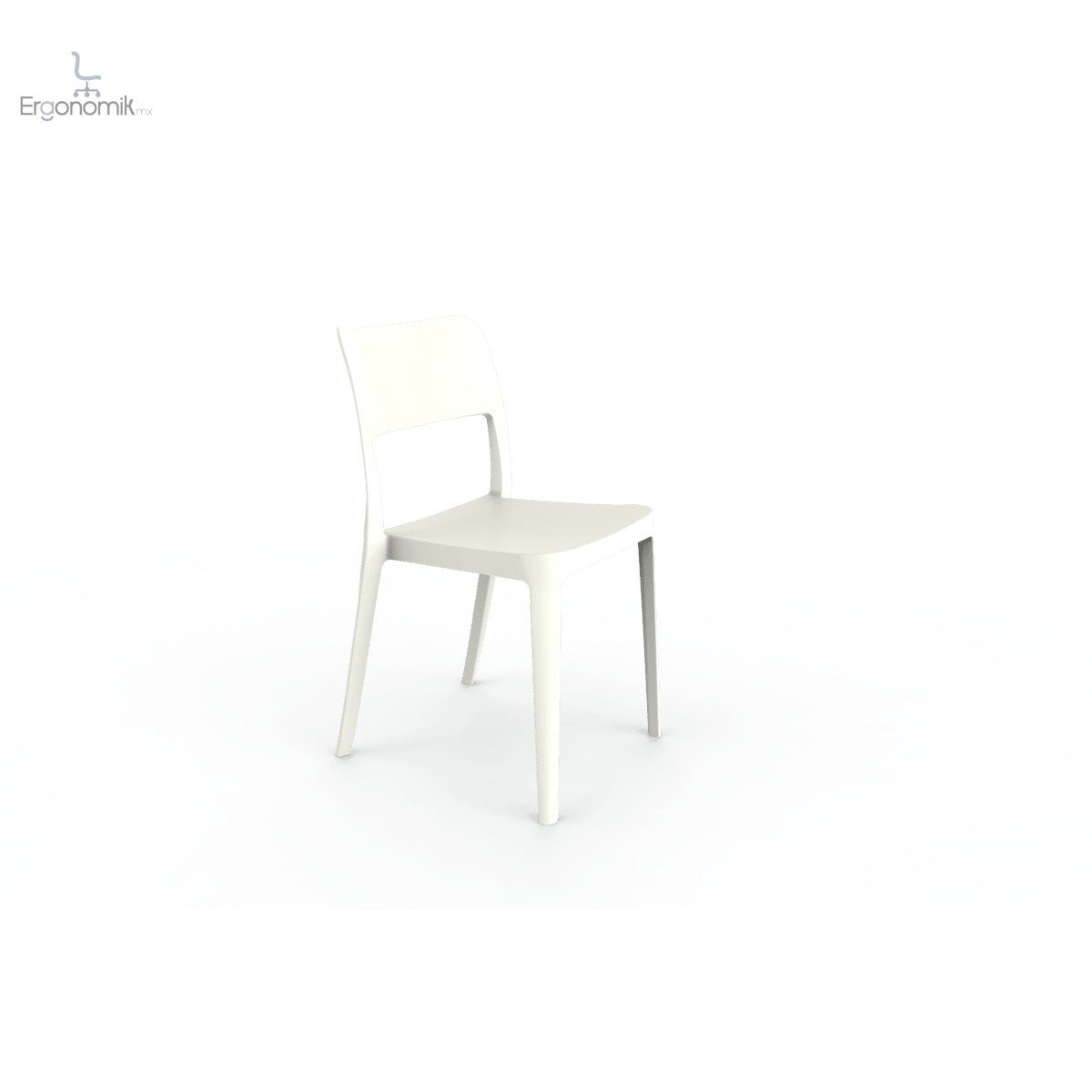 Silla de visita La Vie - 4 piezas - Ergonomik Silla de visita exterior OFFIHO