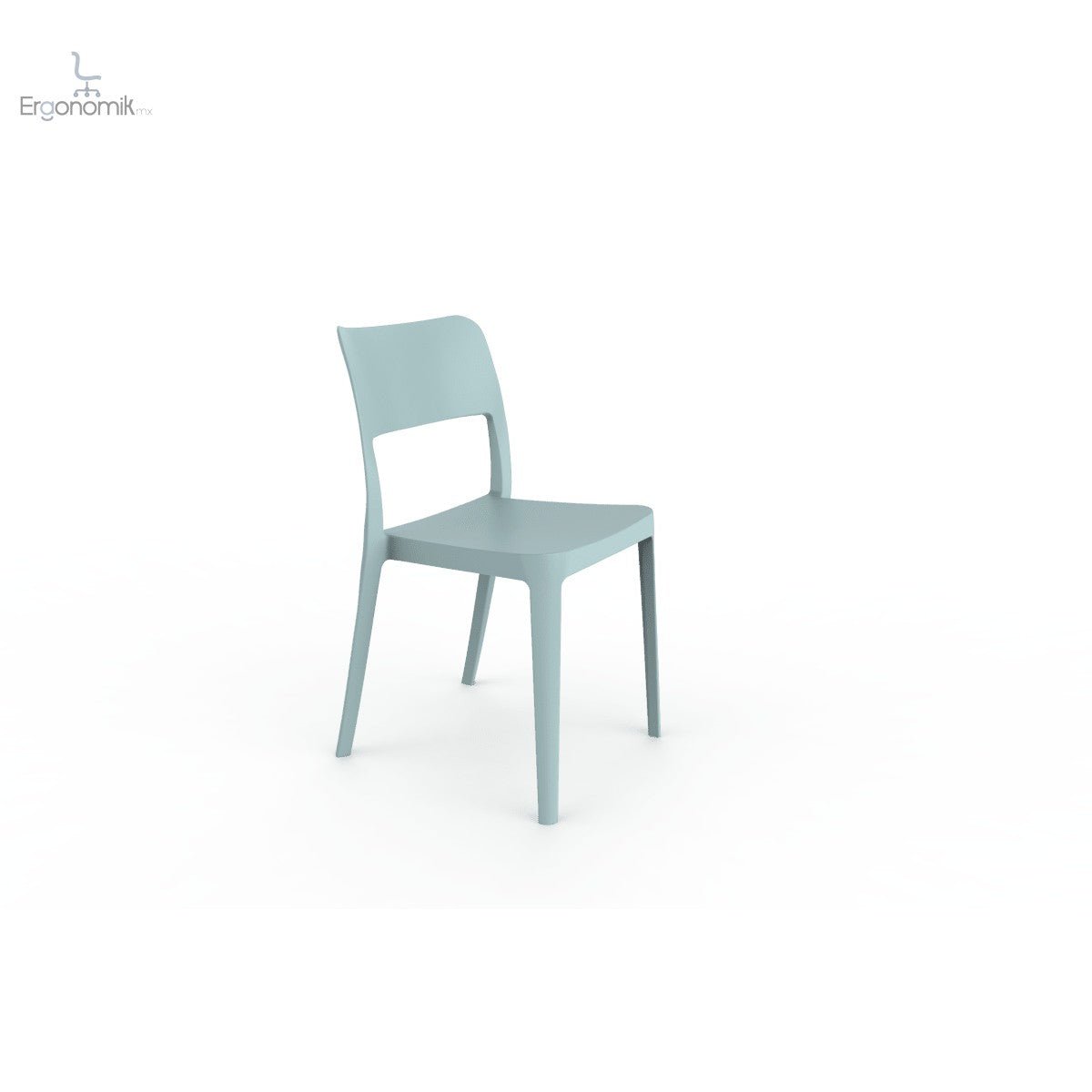Silla de visita La Vie - 4 piezas - Ergonomik Silla de visita exterior OFFIHO