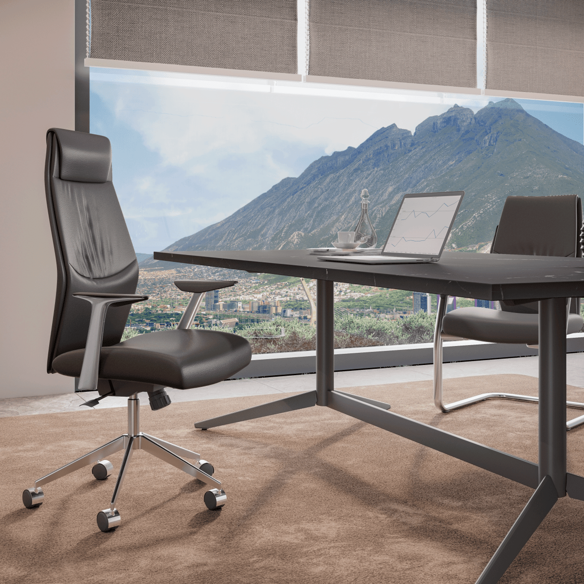 Silla Dirección President Respaldo Alto - Ergonomik silla ergonomica Office Class