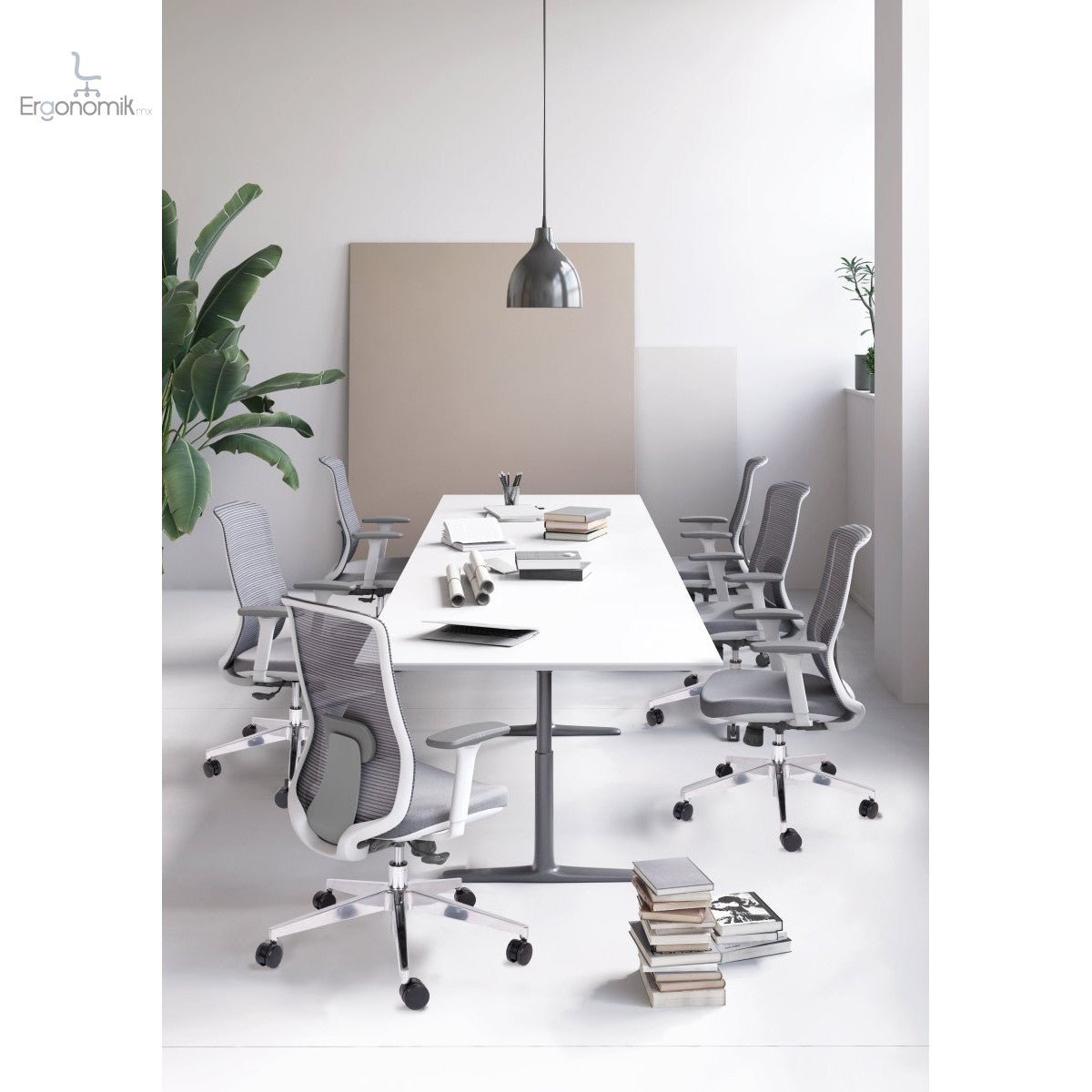 Silla Ejecutiva Crew Gris - Ergonomik silla ergonomica OFFIHO