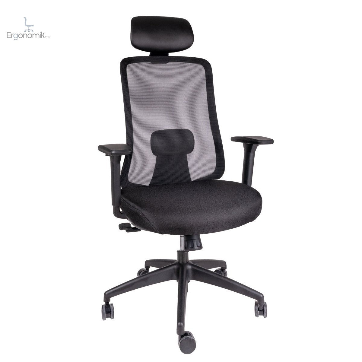 Silla Ejecutiva Crew Negro - Ergonomik silla ergonomica OFFIHO