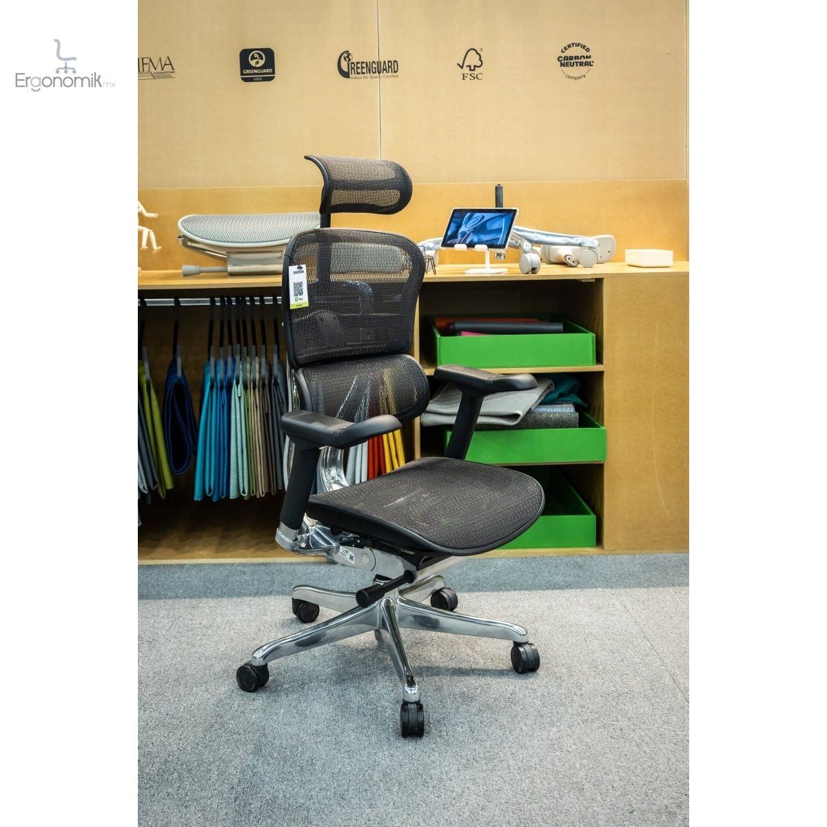 Silla Ejecutiva Ergohuman - Ergonomik silla de oficina Requiez