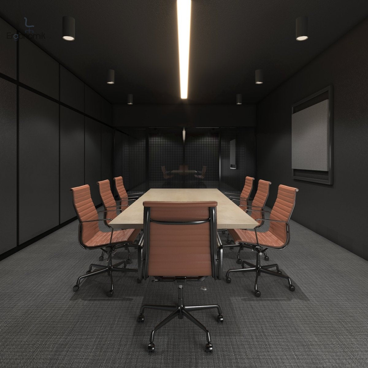 Silla Ejecutiva Goetz Piel Genuina | Muebles ergon√≥micos en M√©xico | Ergonomik