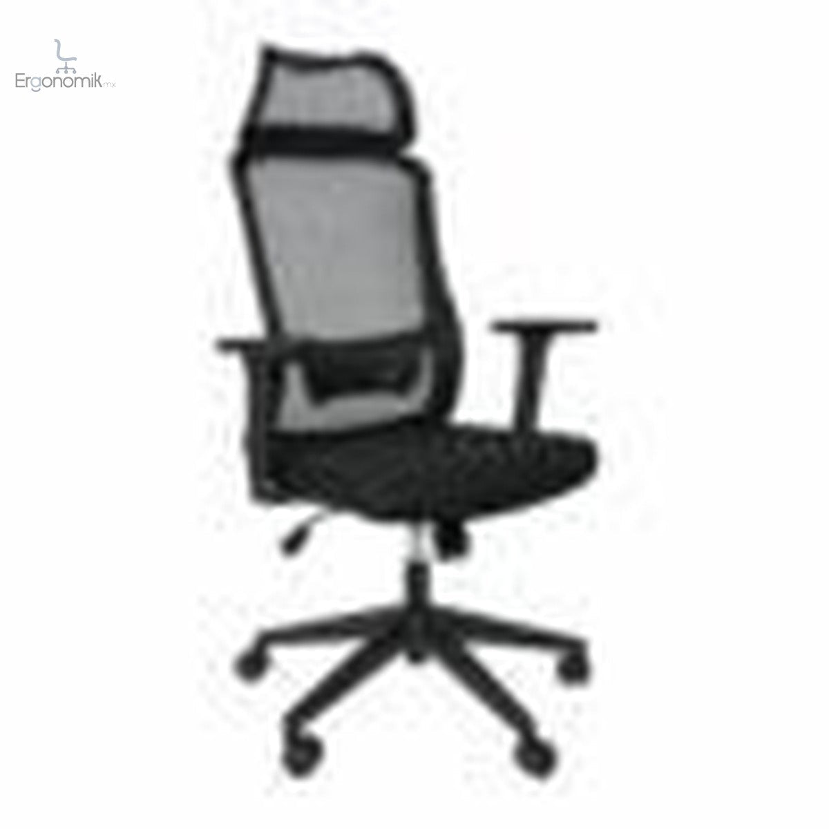 Silla Ejecutiva H7 Mesh Estructura Negro - Ergonomik silla ergonomica OFIK