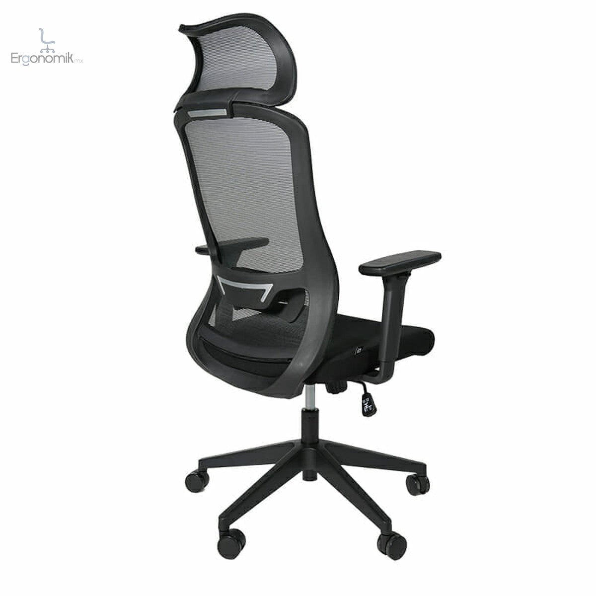 Silla Ejecutiva H7 Mesh Estructura Negro - Ergonomik silla ergonomica OFIK