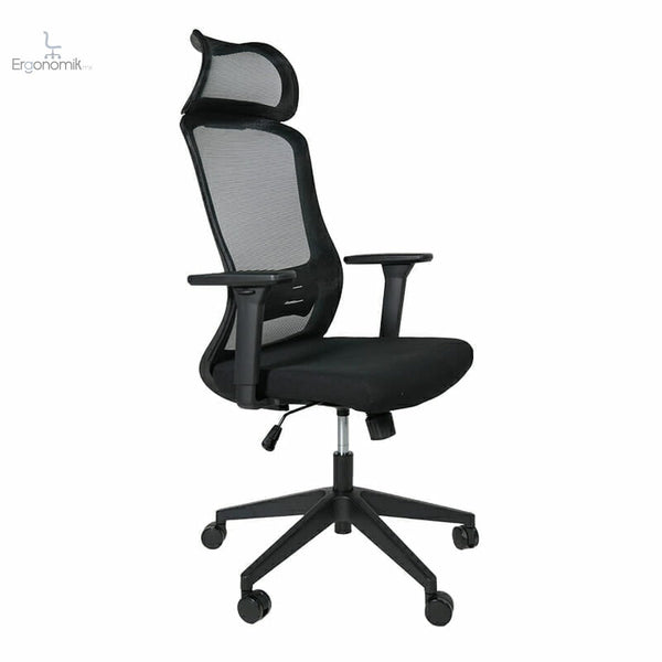 Silla Ejecutiva H7 Mesh Estructura Negro