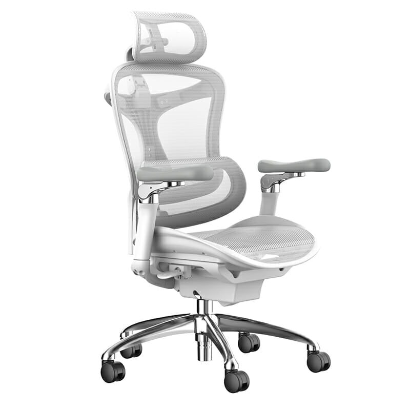 Silla Ejecutiva Multifunciónal S3 Mesh Blanco - Ergonomik silla ejecutiva Ergonomik