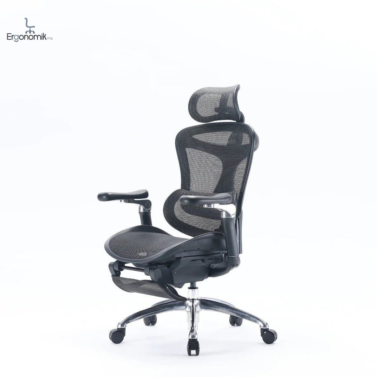 Silla Ejecutiva Multifunciónal S3 Mesh Negro - Ergonomik silla ejecutiva Ergonomik
