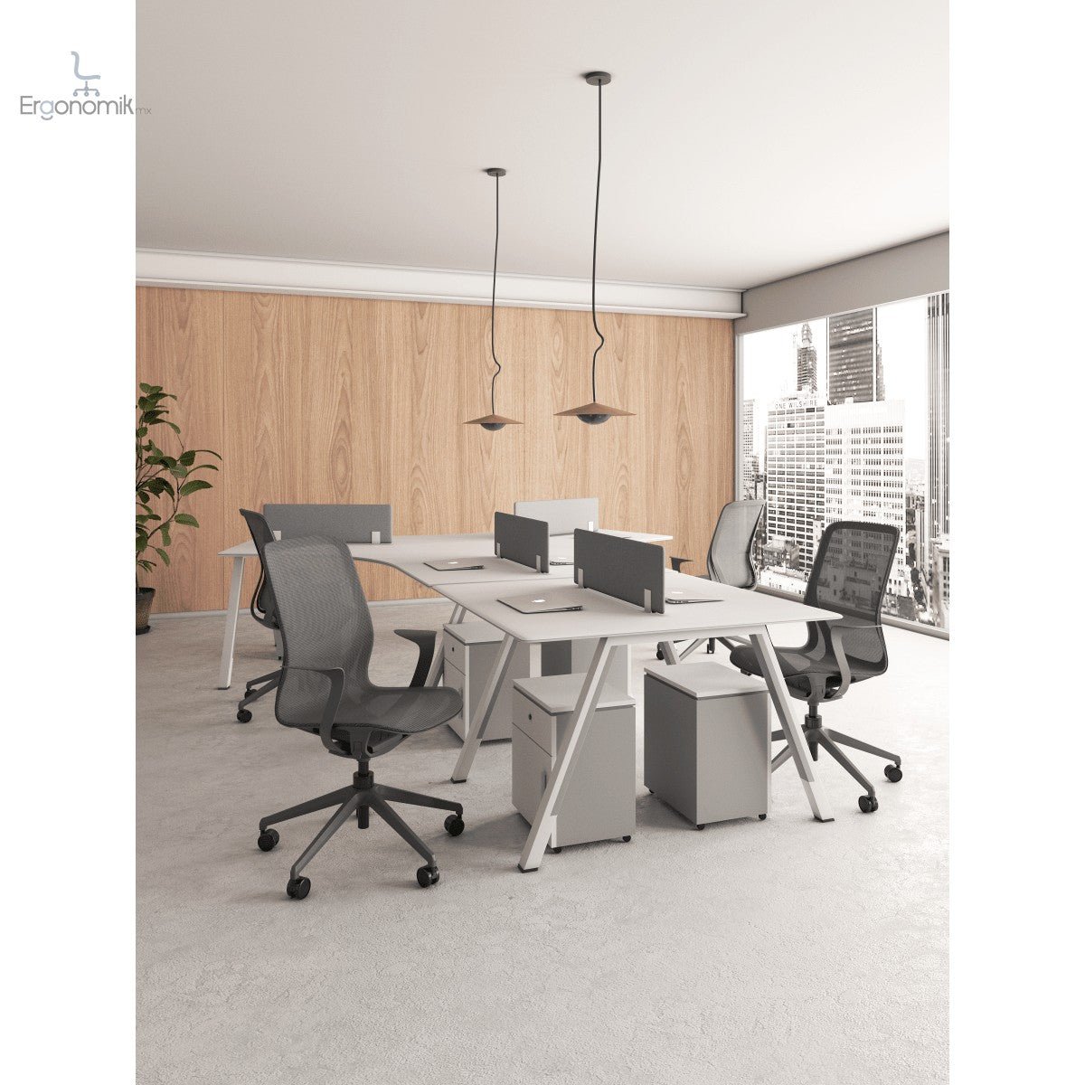 Silla Ejecutiva NET - Ergonomik silla ejecutiva OFFIHO