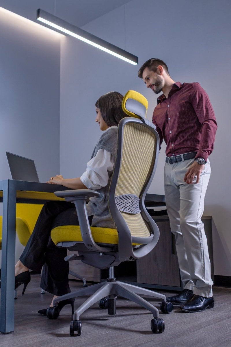 Silla Ejecutiva Omega Respaldo Alto - Ergonomik silla de oficina Office Class