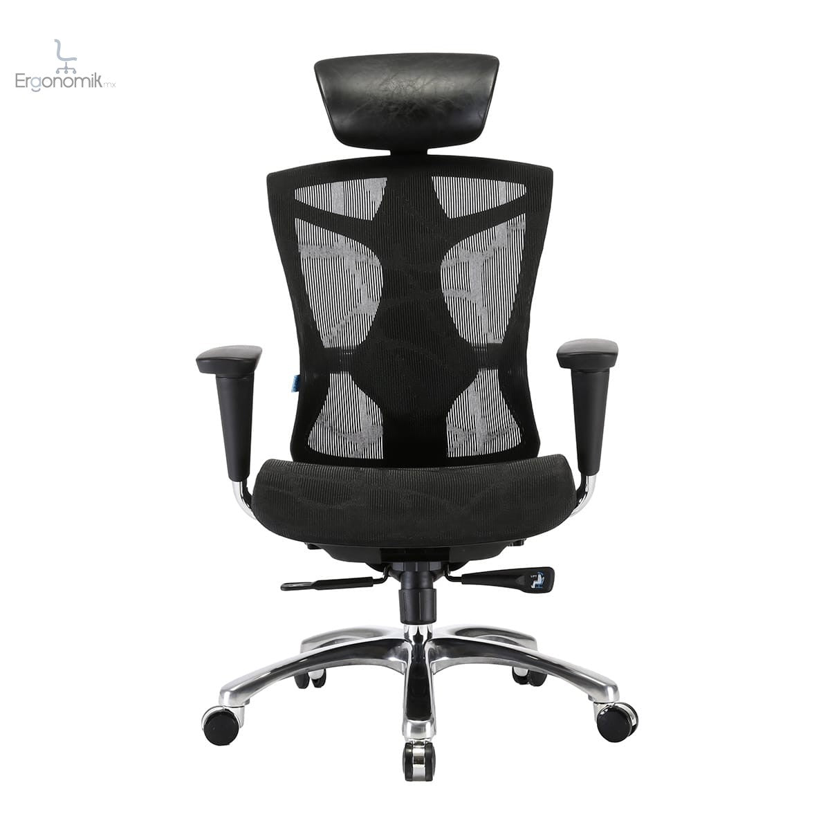Silla Ejecutiva S1 Mesh Negro | Muebles ergonómicos en México | Ergonomik