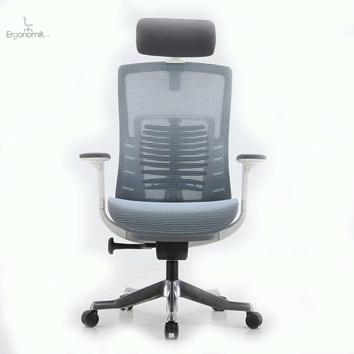 Silla Ejecutiva S93 Mesh Gris | Muebles ergonómicos en México | Ergonomik