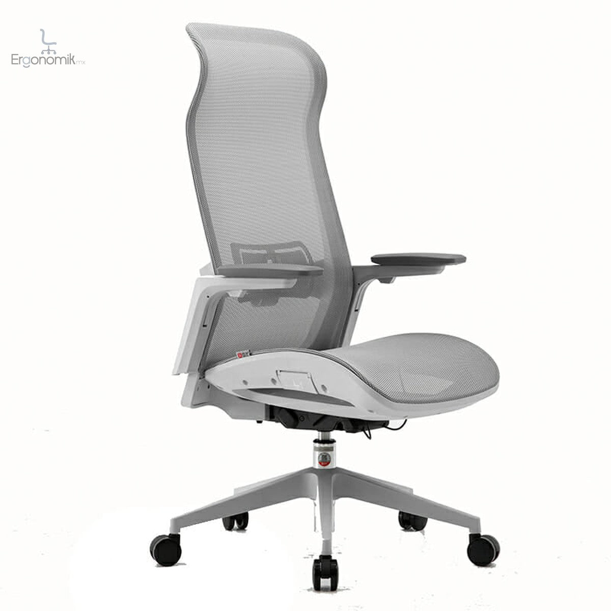 Silla Ejecutiva S98 Mesh Gris | Muebles ergonómicos en México | Ergonomik