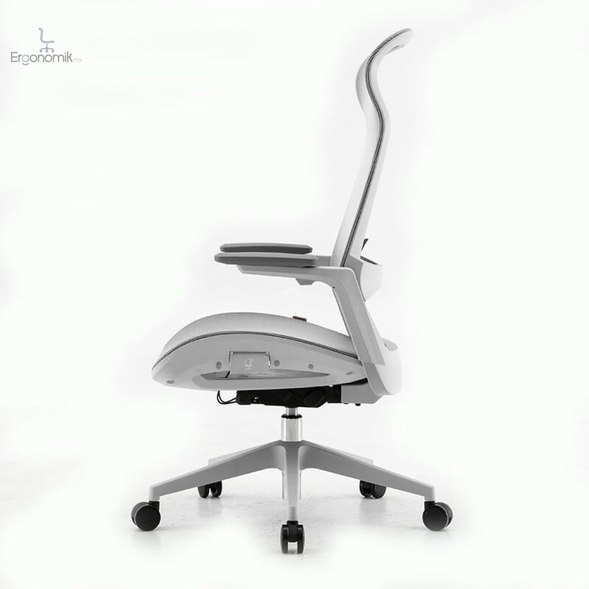 Silla Ejecutiva S98 Mesh Gris | Muebles ergonómicos en México | Ergonomik