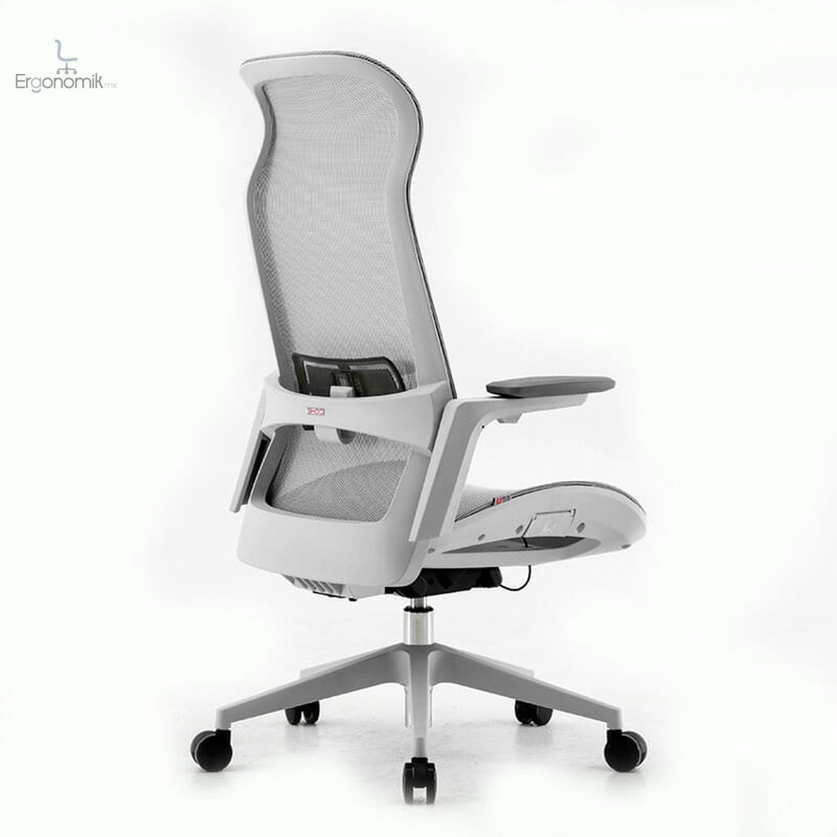 Silla Ejecutiva S98 Mesh Gris | Muebles ergonómicos en México | Ergonomik