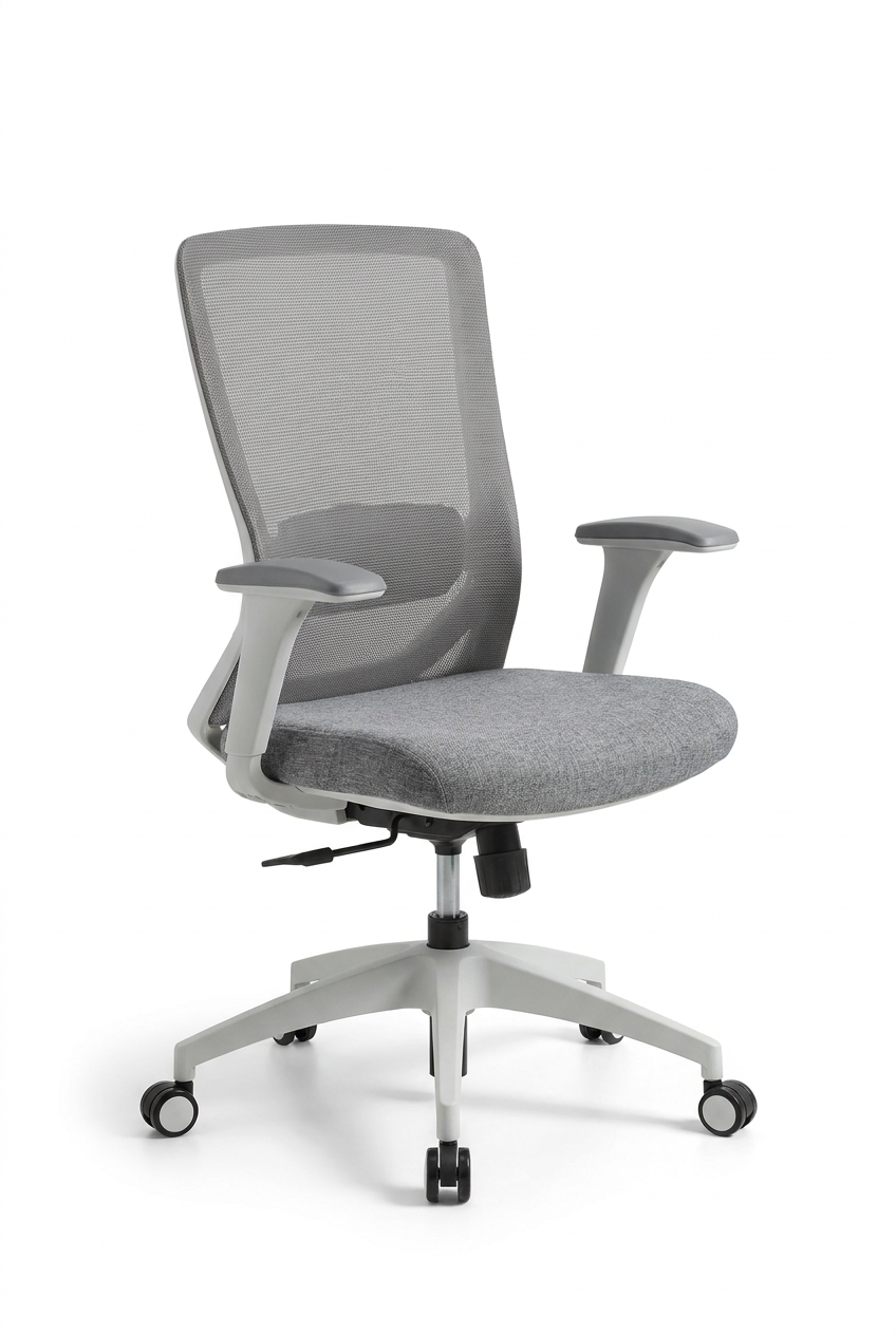 Silla Ergonómica Soul Black Respaldo Bajo