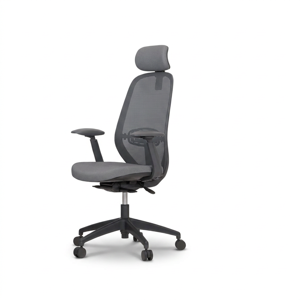 Silla Ergonómica Spirit Black Respaldo Alto