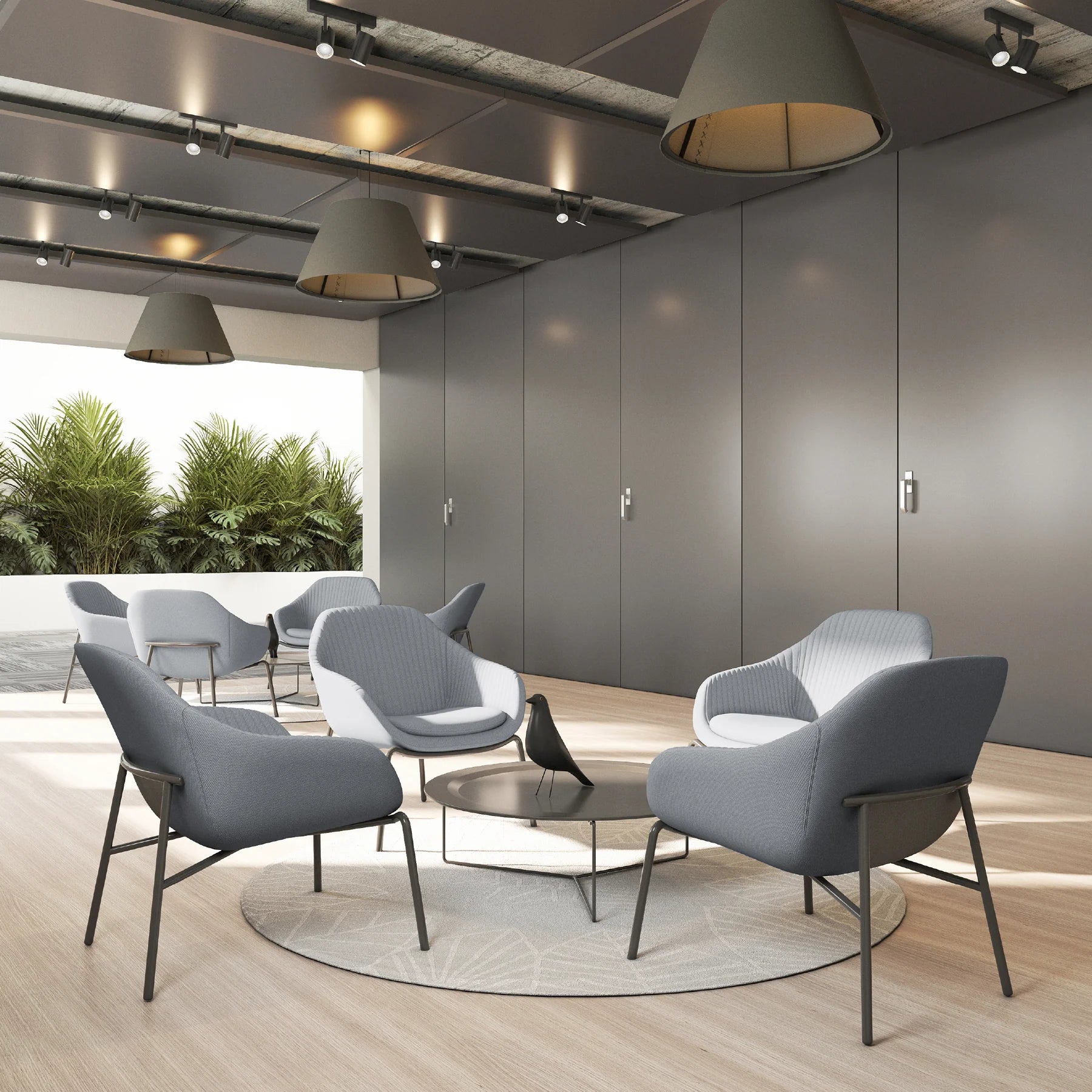 Respaldo de la Silla Fabrizia ergonómico y confortable