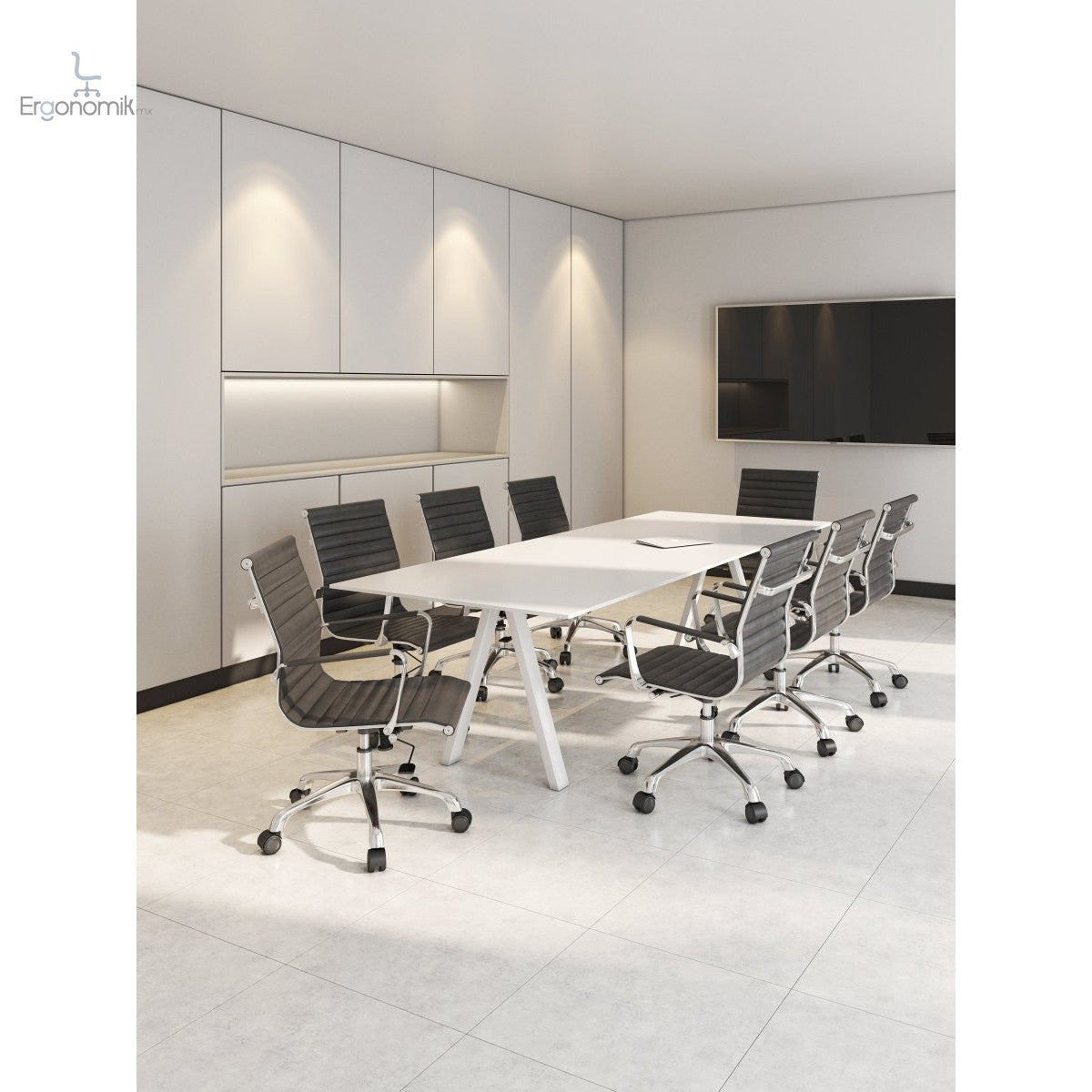 Silla Goetz Directiva Vinipiel - Ergonomik silla ejecutiva OFFIHO