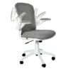 Silla H6 Mesh gris vista lateral